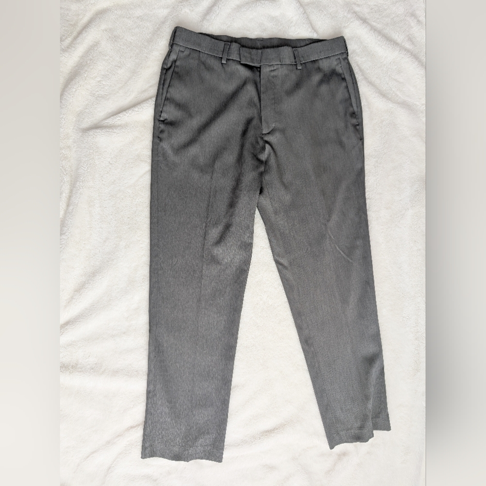 33x30 Structure Men's Charcoal Dress Pants